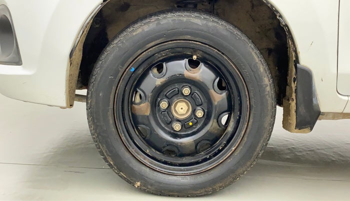 2014 Maruti Alto K10 VXI AMT, Petrol, Automatic, 61,596 km, Left Front Wheel