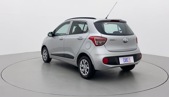 2018 Hyundai Grand i10 SPORTZ 1.2 KAPPA VTVT, Petrol, Manual, 17,511 km, Left Back Diagonal
