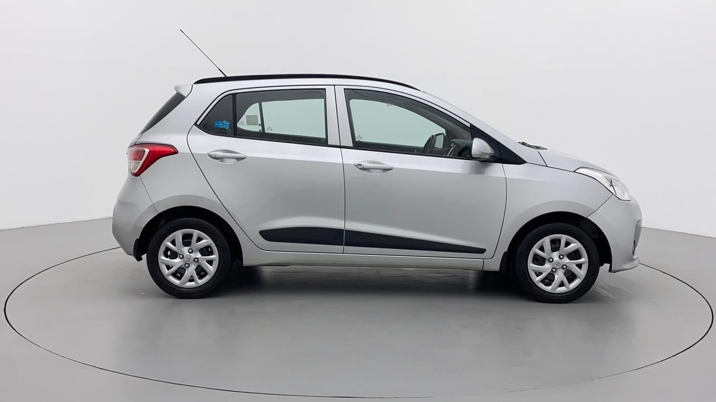 2018 Hyundai Grand i10 SPORTZ 1.2 KAPPA VTVT, Petrol, Manual, 17,511 km, Right Side View