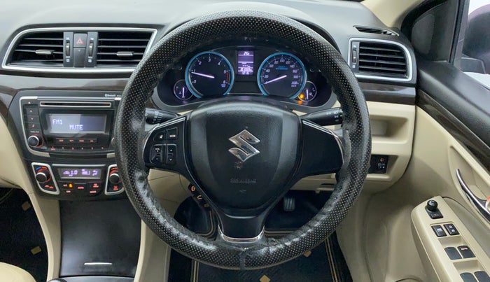 2017 Maruti Ciaz ZETA DIESEL 1.3, Diesel, Manual, 1,01,069 km, Steering Wheel Close Up