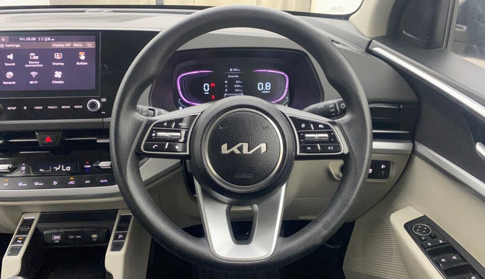 2022 KIA CARENS PRESTIGE PLUS 1.5 DIESEL 7 STR, Diesel, Manual, 21,470 km, Steering Wheel Close Up
