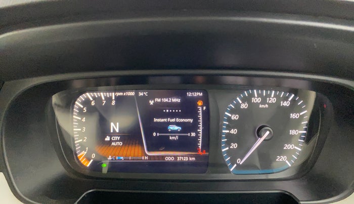 2022 Tata PUNCH CREATIVE AMT 1.2 RTN DUAL TONE, Petrol, Automatic, 37,122 km, Odometer Image