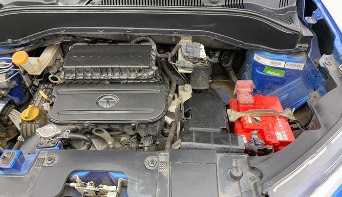 2022 Tata PUNCH CREATIVE AMT 1.2 RTN DUAL TONE, Petrol, Automatic, 37,122 km, Engine View - Left