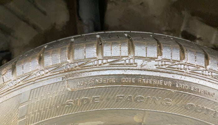 2013 Honda Amaze 1.2L I-VTEC S, Petrol, Manual, 34,207 km, Right Rear Tyre Tread