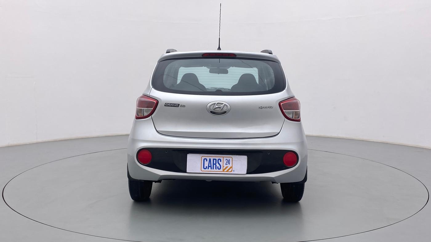 2017 Hyundai Grand i10 SPORTZ (O) 1.2 KAPPA VTVT, Petrol, Manual, 51,971 km, Back/Rear