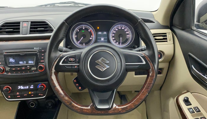 2018 Maruti Dzire ZDI AMT, Diesel, Automatic, 76,803 km, Steering Wheel Close Up