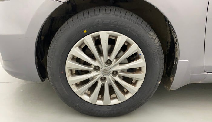 2014 Maruti Ciaz ZXI, Petrol, Manual, 86,736 km, Left Front Wheel