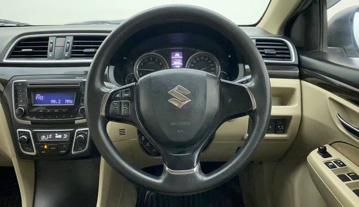 2014 Maruti Ciaz ZXI, Petrol, Manual, 86,736 km, Steering Wheel Close Up