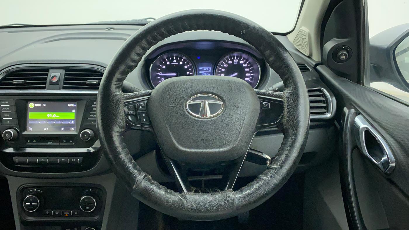 2018 Tata TIGOR XZ (O) PETROL, Petrol, Manual, 53,113 km, Steering Wheel Close Up