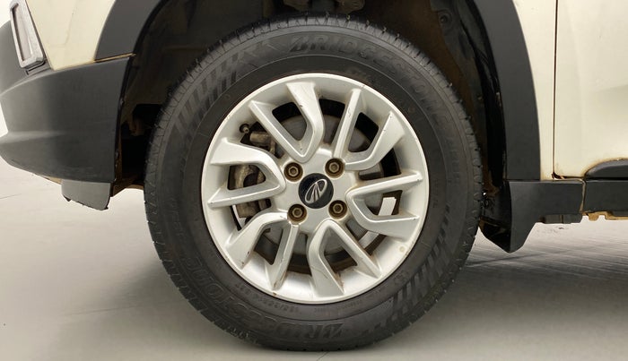 2016 Mahindra Kuv100 K8 6 STR, Petrol, Manual, 28,850 km, Left Front Wheel