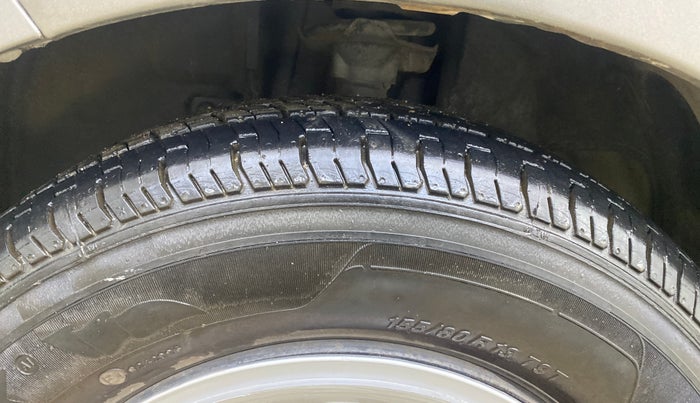 2018 Datsun Redi Go S 1.0 AMT, Petrol, Automatic, 56,381 km, Left Front Tyre Tread