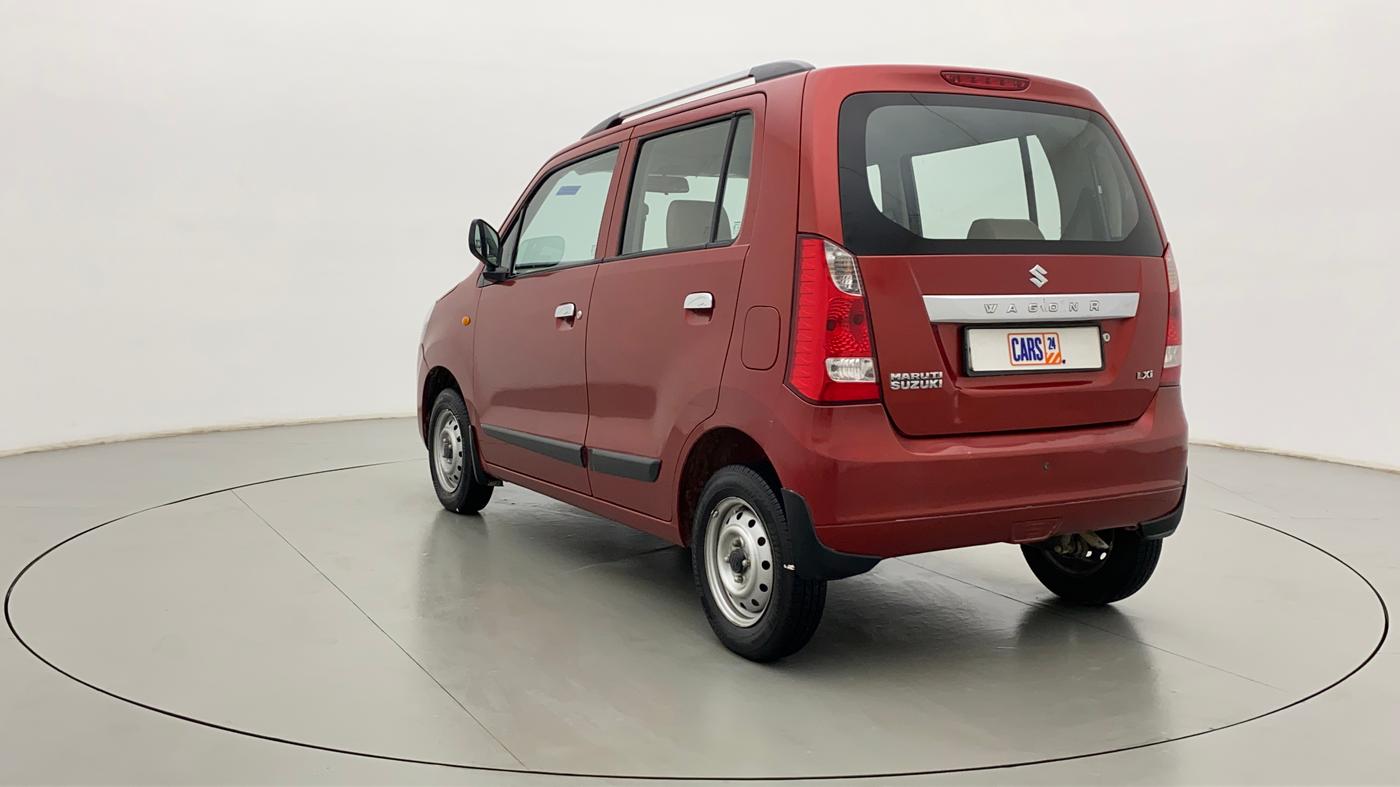 2018 Maruti Wagon R 1.0 LXI, Petrol, Manual, 35,060 km, Left Back Diagonal
