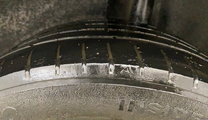 2015 Volkswagen Polo GT TSI AT, Petrol, Automatic, 1,23,356 km, Left Rear Tyre Tread