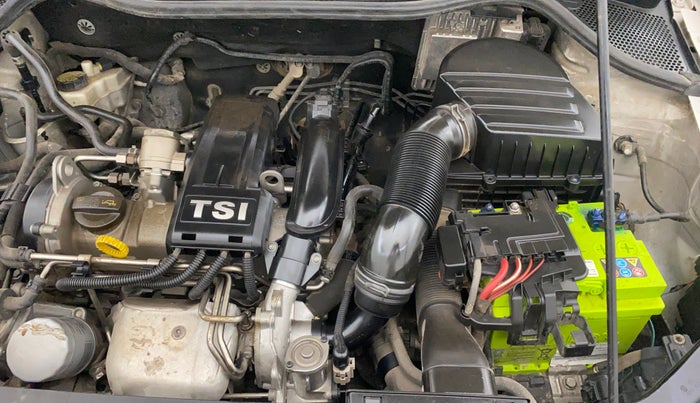 2015 Volkswagen Polo GT TSI AT, Petrol, Automatic, 1,23,356 km, Engine View - Left