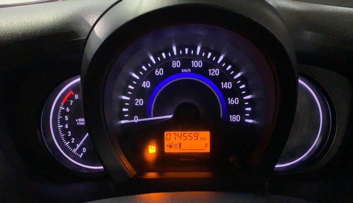 2015 Honda Amaze 1.2L I-VTEC SX, Petrol, Manual, 74,538 km, Odometer Image