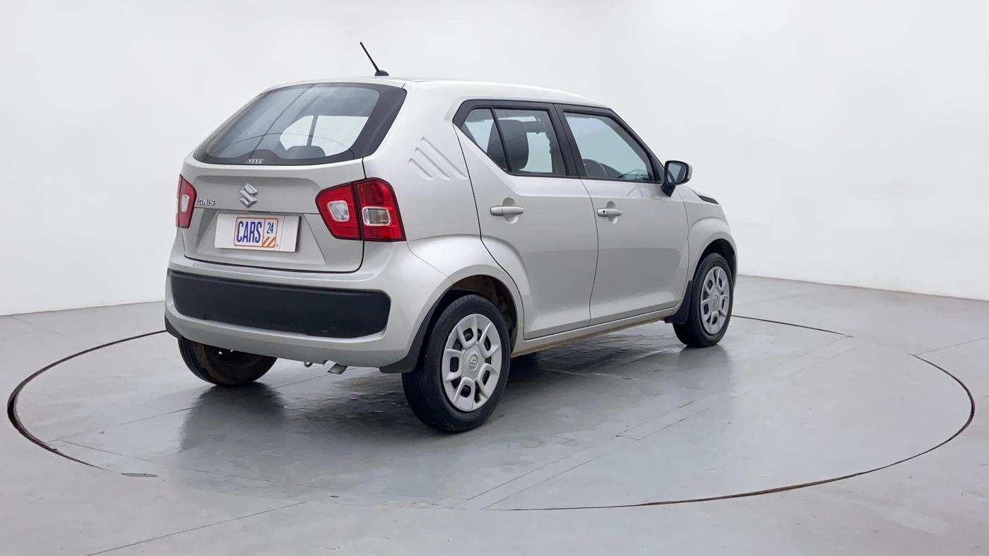 2017 Maruti IGNIS DELTA 1.2 K12, Petrol, Manual, 29,466 km, Right Back Diagonal (45- Degree) View
