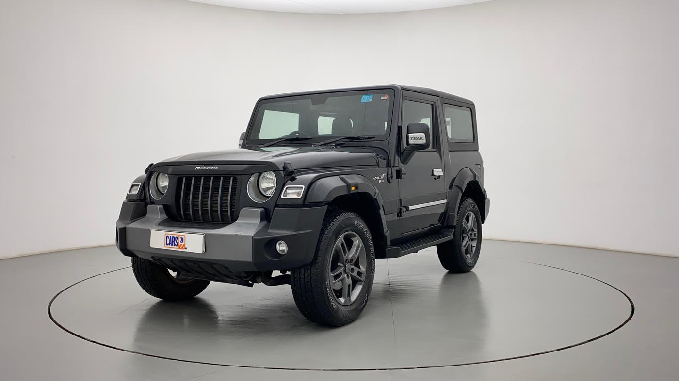 2021 Mahindra Thar LX PETROL HT 4WD AT, Petrol, Automatic, 18,189 km, Left Front Diagonal