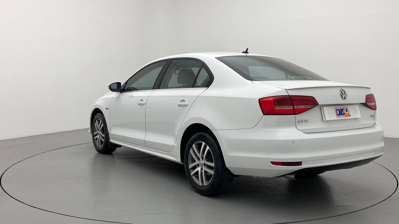2015 Volkswagen Jetta HIGHLINE TDI AT, Diesel, Automatic, 97,503 km, Left Back Diagonal (45- Degree) View