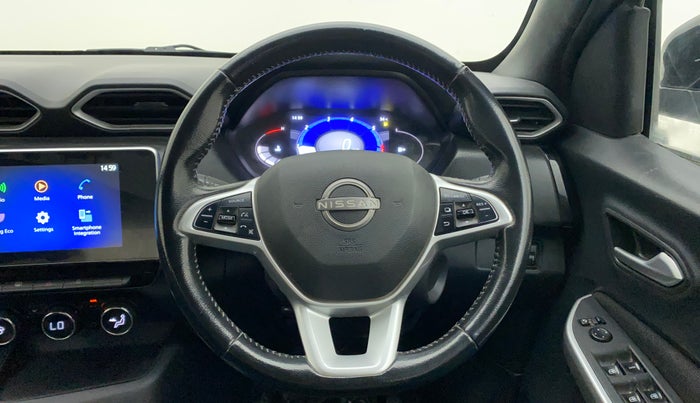 2021 Nissan MAGNITE XV PREMIUM DUAL TONE, Petrol, Manual, 43,055 km, Steering Wheel Close Up