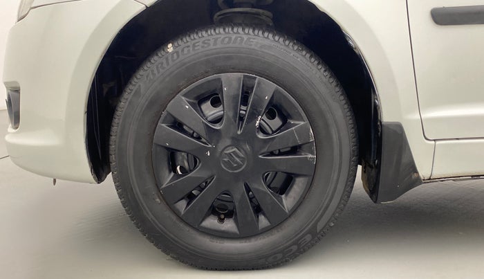 2011 Maruti Swift VXI D, Petrol, Manual, 88,298 km, Left Front Wheel