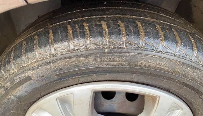 2021 Datsun Redi Go T(O), Petrol, Manual, 90,667 km, Left Front Tyre Tread