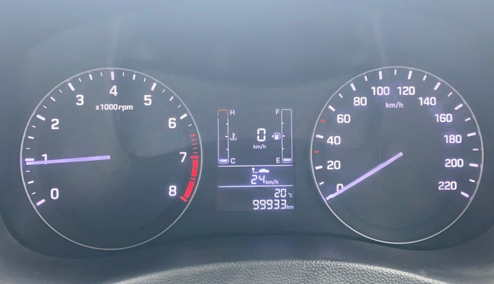 2017 Hyundai Creta SX PLUS 1.6 PETROL, Petrol, Manual, 99,932 km, Odometer Image
