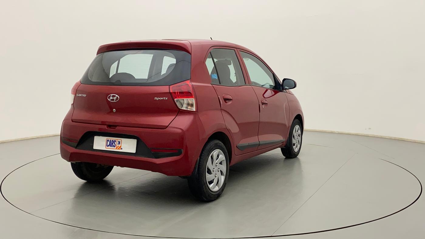 2019 Hyundai NEW SANTRO SPORTZ MT, Petrol, Manual, 27,991 km, Right Back Diagonal