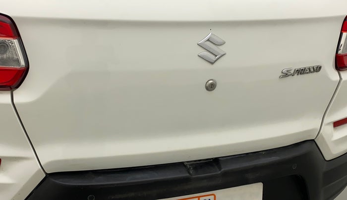 2020 Maruti S PRESSO VXI, Petrol, Manual, 23,168 km, Dicky (Boot door) - Paint has minor damage