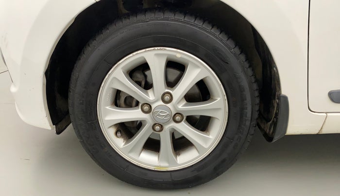 2015 Hyundai Grand i10 ASTA AT 1.2 KAPPA VTVT, Petrol, Automatic, 48,932 km, Left Front Wheel