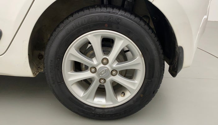 2015 Hyundai Grand i10 ASTA AT 1.2 KAPPA VTVT, Petrol, Automatic, 48,932 km, Left Rear Wheel
