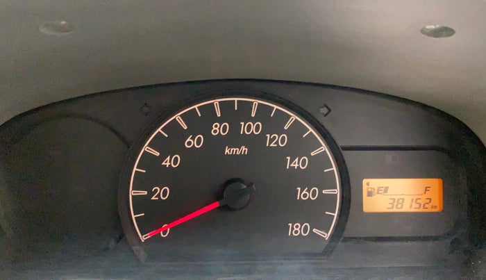 2010 Maruti Alto LXI, Petrol, Manual, 38,152 km, Odometer Image