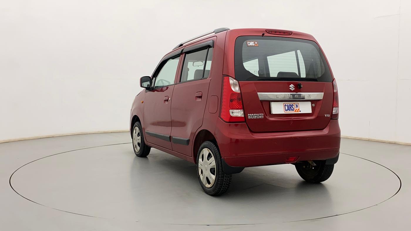 2014 Maruti Wagon R 1.0 VXI, Petrol, Manual, 83,098 km, Left Back Diagonal