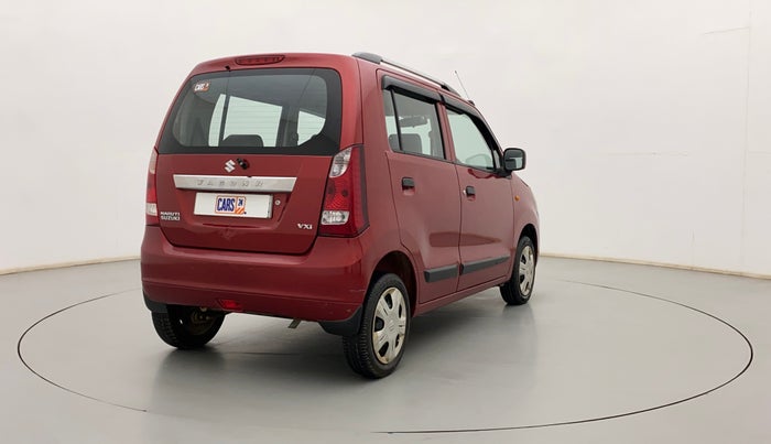 2014 Maruti Wagon R 1.0 VXI, Petrol, Manual, 83,098 km, Right Back Diagonal