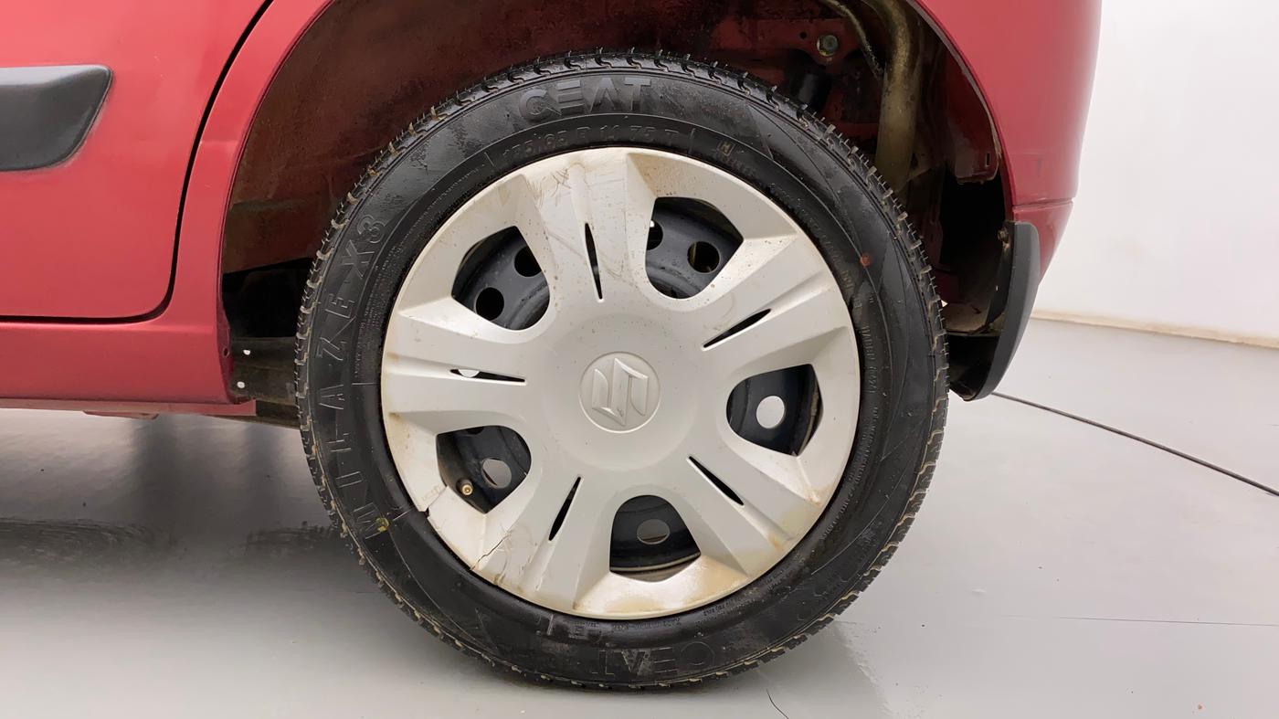 2014 Maruti Wagon R 1.0 VXI, Petrol, Manual, 83,098 km, Left Rear Wheel