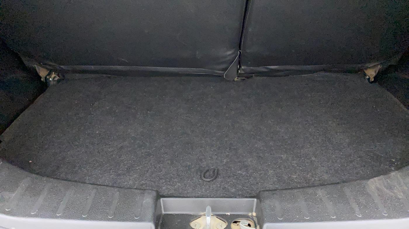 2014 Maruti Wagon R 1.0 VXI, Petrol, Manual, 83,098 km, Boot Inside