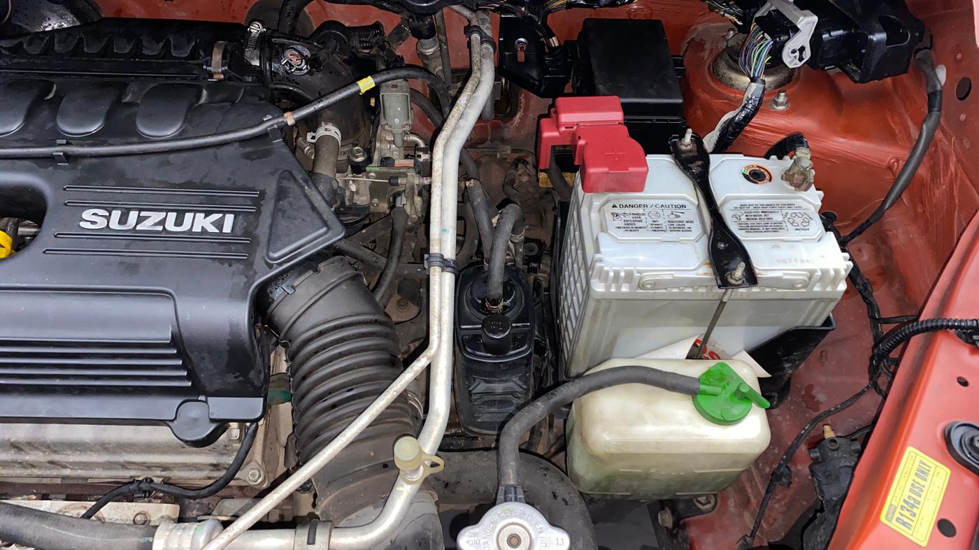 2013 Maruti Wagon R 1.0 LXI, Petrol, Manual, 37,152 km, Engine View - Left