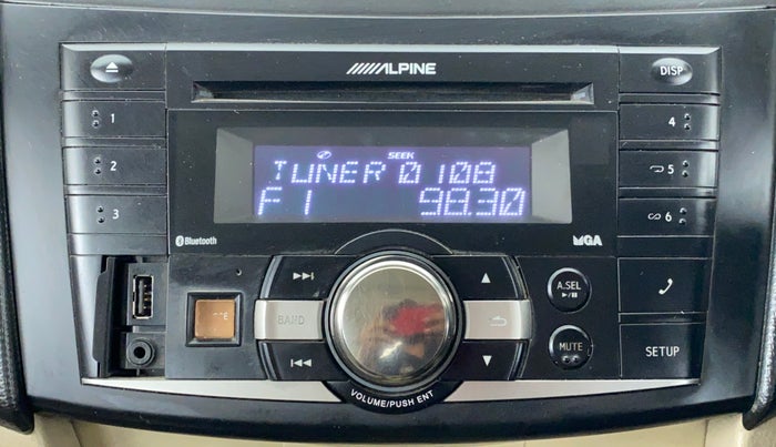 2014 Maruti Swift Dzire LXI 1.2 BS IV, Petrol, Manual, 59,068 km, Infotainment System