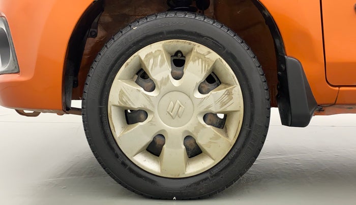 2015 Maruti Alto K10 VXI AMT P, Petrol, Automatic, 27,824 km, Left Front Wheel