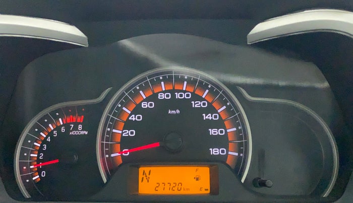 2015 Maruti Alto K10 VXI AMT P, Petrol, Automatic, 27,824 km, Odometer Image