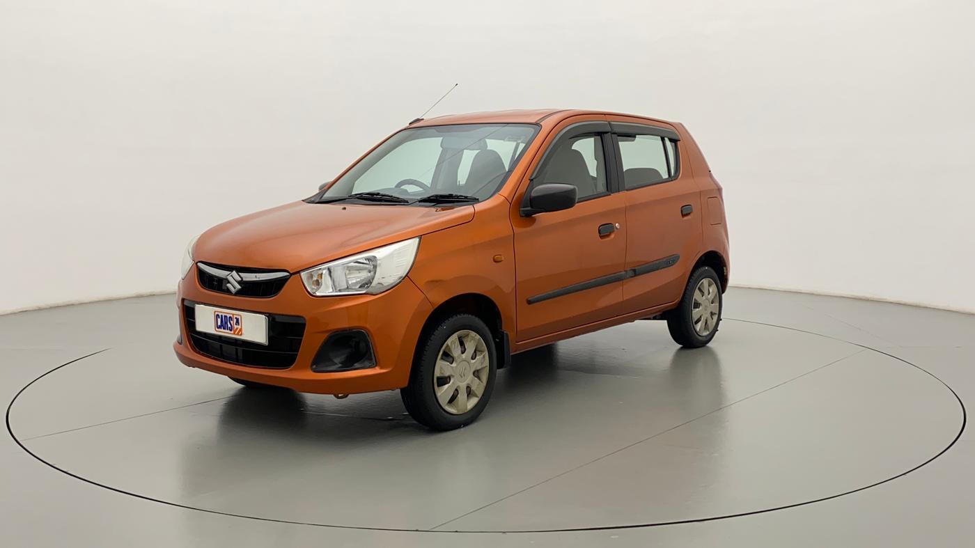 2015 Maruti Alto K10 VXI AMT P, Petrol, Automatic, 27,824 km, Left Front Diagonal