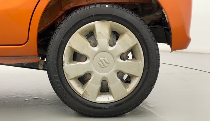 2015 Maruti Alto K10 VXI AMT P, Petrol, Automatic, 27,824 km, Left Rear Wheel