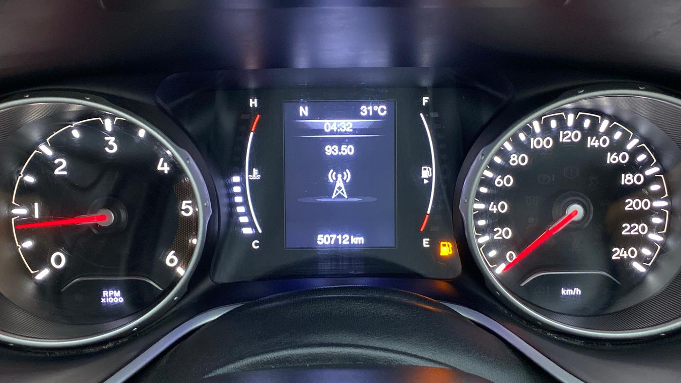 2017 Jeep Compass 2.0 LONGITUDE (O), Diesel, Manual, 50,933 km, Odometer Image