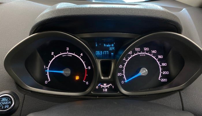 2016 Ford Ecosport TITANIUM 1.5L DIESEL, Diesel, Manual, 63,177 km, Odometer Image