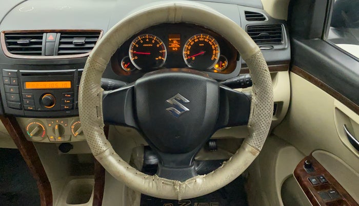 2014 Maruti Swift Dzire VXI, Petrol, Manual, 32,941 km, Steering Wheel Close Up