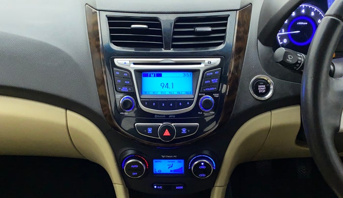 2014 Hyundai Verna FLUIDIC 1.6 VTVT SX OPT, Petrol, Manual, 24,690 km, Air Conditioner