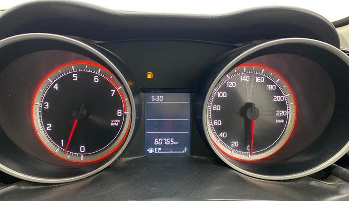 2018 Maruti Swift VXI, Petrol, Manual, 60,743 km, Odometer Image