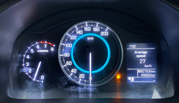2018 Maruti IGNIS DELTA 1.2 K12, Petrol, Manual, 45,826 km, Odometer Image