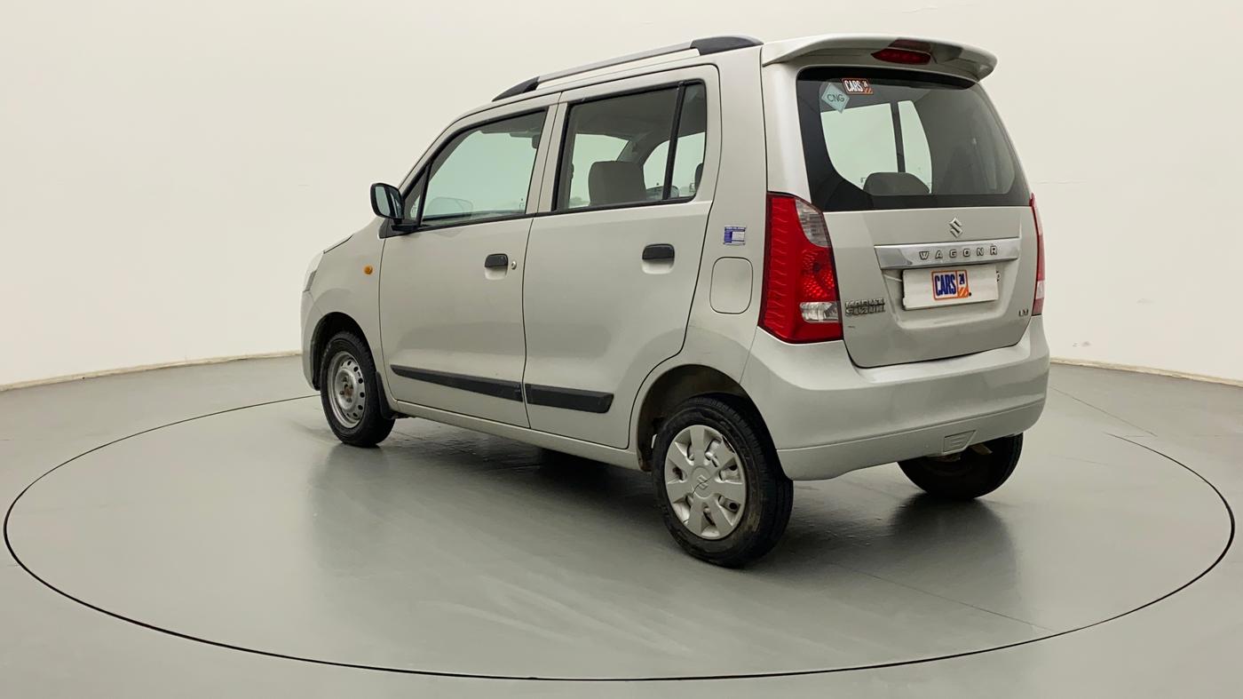 2017 Maruti Wagon R 1.0 LXI CNG, CNG, Manual, 45,186 km, Left Back Diagonal