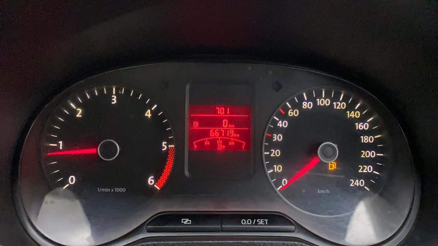 2013 Volkswagen Polo COMFORTLINE 1.2L DIESEL, Diesel, Manual, 67,034 km, Odometer Image