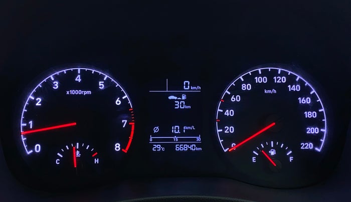 2019 Hyundai Verna 1.4 EX PETROL, Petrol, Manual, 66,837 km, Odometer Image